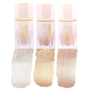 3 UNDS ILUMINADOR INCRIVEL BRILHO PINK 21