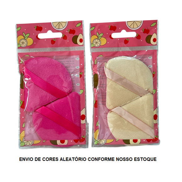 ESPONJA TRIANGULAR PARA MAQUIAGEM FASHIONISTA