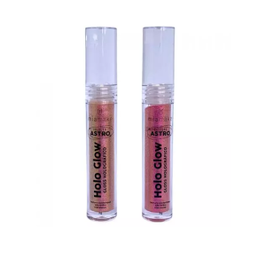 2 UNDS GLOSS HOLOGRAFICO HOLO GLOW MIA MAKE