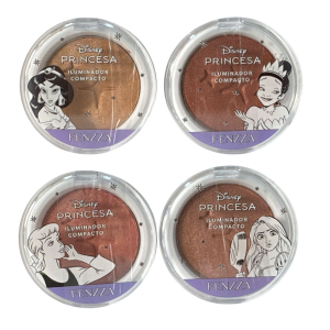 4 UNDS ILUMINADOR COMPACTO DISNEY PRINCESAS FENZZA
