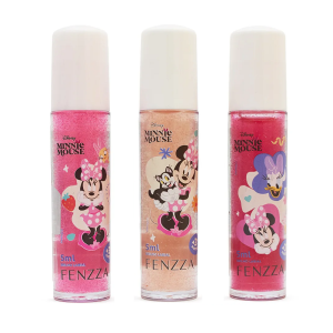 3 UNDS BRILHO LABIAL DISNEY MINNIE MOUSE FENZZA