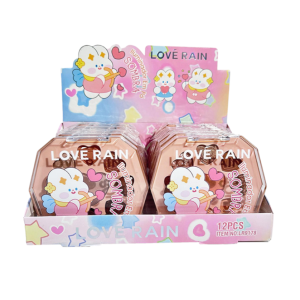 ILUMINADOR EM PO SOMBRA LOVE RAIN CX 12 PÇS