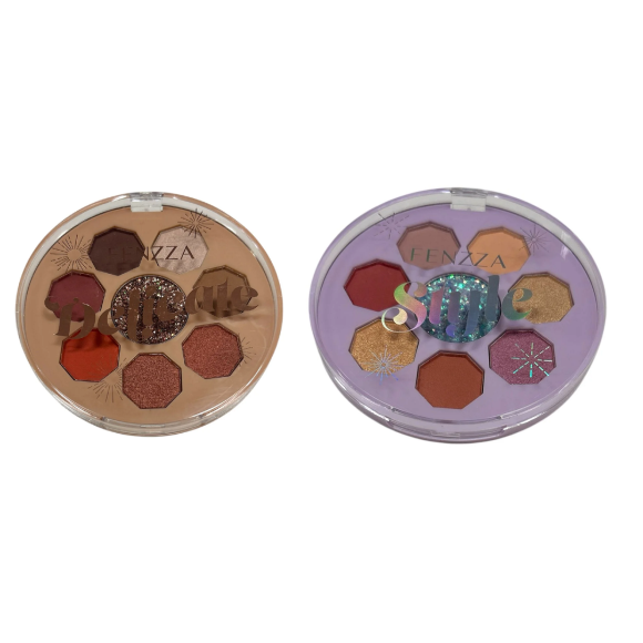 2 UNDS PALETA DE SOMBRAS DELICATE STYLE FENZZA