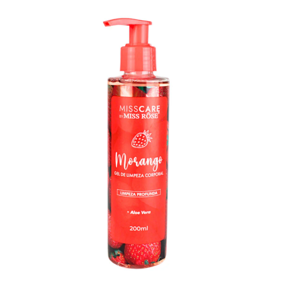 GEL DE LIMPEZA MORANGO MISS ROSE