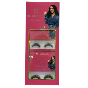 CILIOS POSTIÇOS 8D SABRINA SATO CX 10 PÇS
