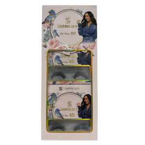 CILIOS POSTIÇOS 8D SABRINA SATO CX 10 PÇS