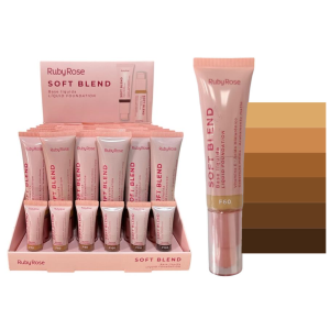 BASE SOFT BLEND RUBY ROSE CX 36 PÇS