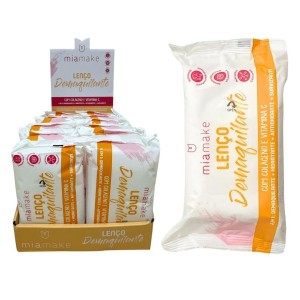 LENÇO DEMAQUILANTE 4 EM 1 MIA MAKE CX 12 PÇS