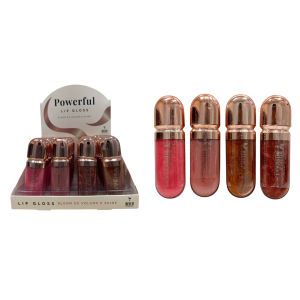 LIP GLOSS LABIAL POWERFUL BELLO CHARME CX 24 PÇS