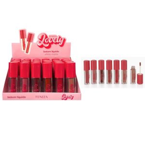 BATOM EFEITO MATTE LOVELY FENZZA CX 24 PÇS