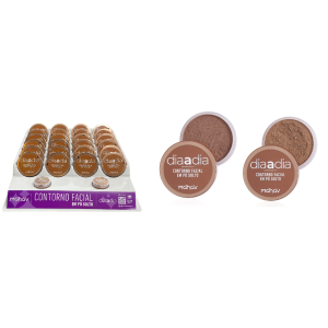 CONTORNO FACIAL EM PO SOLTO MAHAV CX 24 PÇS