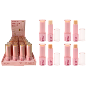 BASE STICK PERFECT BLEND RUBY ROSE CX 36 PÇS