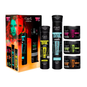 KIT CAPILAR CRONOGRAMA DA DIVA BELKIT