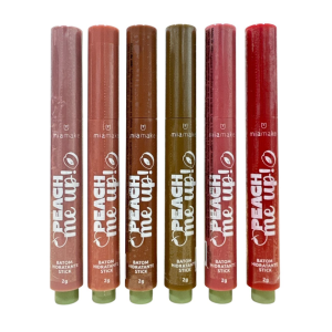 6 UNDS BATOM HIDRATANTE STICK PEACH ME UP MIA MAKE