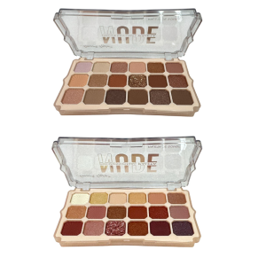 2 UNDS PALETA DE SOMBRAS NUDE 18 CORES AMOR ANJO