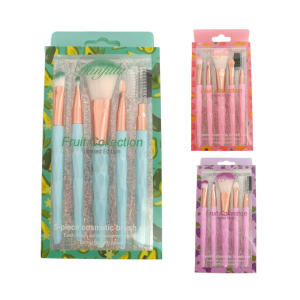 KIT 5 PINCEIS DIAMANTE FRUIT COLLECTION DANFULA