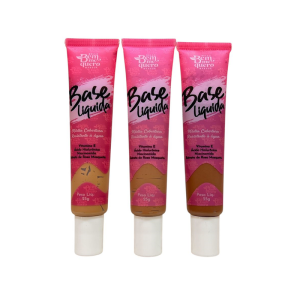 3 UNDS BASE MEDIA COBERTURA BEM ME QUERO