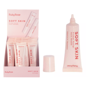PRIMER FACIAL SOFT SKIN RUBY ROSE CX 24 PÇS