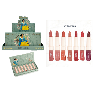 KIT 7 BATONS BRANCA DE NEVE FENZZA CX 6 PÇS