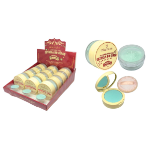 PO CAMUFLAGEM VERDE ESTRELA DO CIRCO MIA MAKE CX 12 PÇS