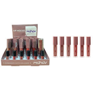 LIP MOUSSE TEXTURA ULTRALEVE MAHAV CX 36 PÇS