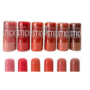 6 UNDS BLUSH STICK PINK 21