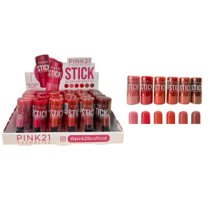 BLUSH STICK PINK 21 CX 24 PÇS