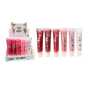 LIP GLOSS FLY AWAY PINK 21 CX 36 PÇS