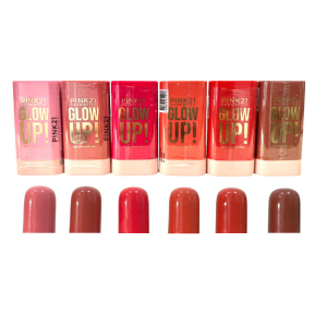 6 UNDS BLUSH STICK GLOW UP! PINK 21