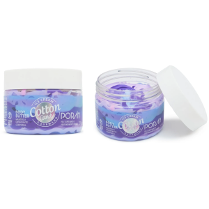 MMANTEIGA HIDRATANTE BODY BUTTER ICE CREAM COTTON CANDY PORAN