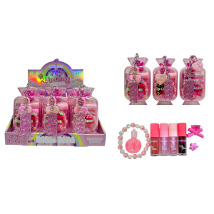 KIT LIP GLOSS/LIP OIL/LIP BALM BOBBI RARA CX 12 PÇS