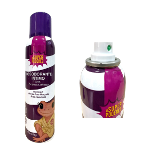 DESODORANTE PARA VIRILHA UVA SUPER PODERES