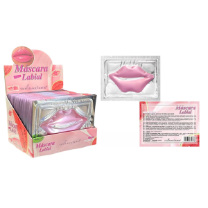 MASCARA LABIAL MELANCIA YOYOMAQUIAMOR CX 48 PÇS