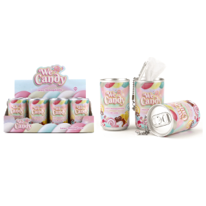 LENÇO DEMAQUILANTE WE CANDY VIVAI CX 12 PÇS