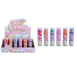 LIP BALM ESPIRAL WE CANDY VIVAI CX 36 PÇS