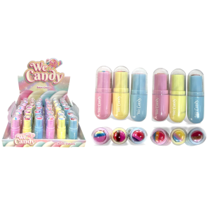 LIP BALM COLORS WE CANDY VIVAI CX 36 PÇS