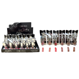 LIP GLOSS BLACK LONGA DURAÇÃO FEMME PARIS CX 24 PÇS