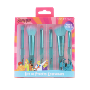 KIT 6 PINCEIS SCOOBY-DOO MISS FRANDY
