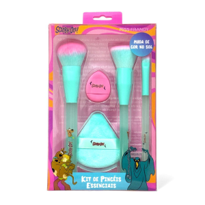 KIT DE PINCEIS ESSENCIAIS SCOOBY-DOO MISS FRANDY