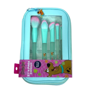 KIT DE PINCEIS COM ESTOJO SCOOBY-DOO MISS FRANDY