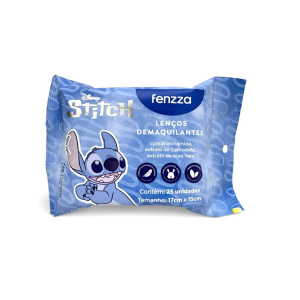 LENÇO DEMAQUILANTE DISNEY STITCH FENZZA