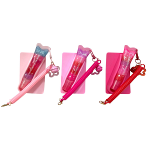 3 UNDS LIP GLOSS COM CHAVEIRO YOYOMAQUIAMOR