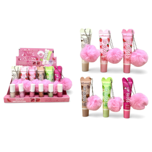 LIP GLOSS FRUTA YOYOMAQUIAMOR CX 24 PÇS