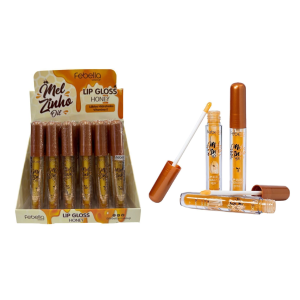LIP GLOSS MELZINHO OIL FEBELLA CX 24 PÇS