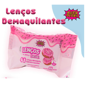 LENÇO DEMAQ DONUTS SUPER PODERES