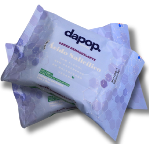 LENÇO DEMAQUILANTE ÁCIDO SALICÍLICO DAPOP