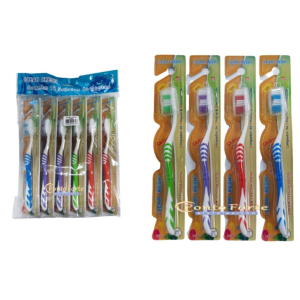 ESCOVA DENTAL ADULTO CLEAR FRESH CERDAS DURA PCT 12 PÇS