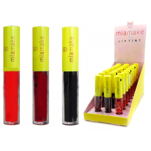 LIP TINT MIA MAKE CX 24 PÇS