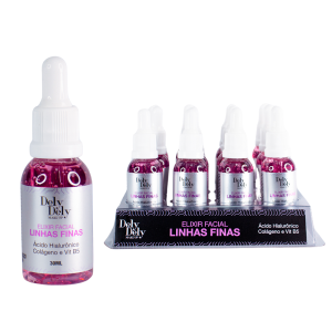 ELIXIR FACIAL LINHAS FINAS DELY DELY CX 12 PÇS