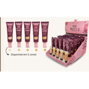 BASE MATTE MULTI-D MIA MAKE CX 25 PÇS